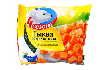 4 сезона Тыква нарезанная 400г Россия